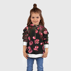 Толстовка-худи детская Весна 2020, цвет: 3D-белый — фото 2