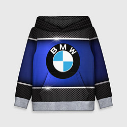 Толстовка-худи детская BMW, цвет: 3D-меланж