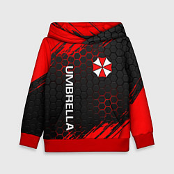 Толстовка-худи детская UMBRELLA CORP, цвет: 3D-красный