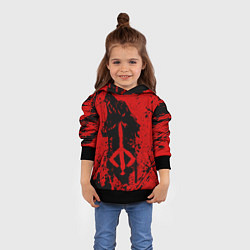 Толстовка-худи детская BLOODBORNE, цвет: 3D-черный — фото 2