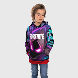 Толстовка-худи детская FORTNITE, цвет: 3D-красный — фото 2