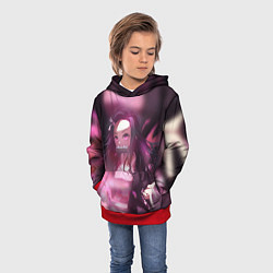 Толстовка-худи детская NEZUKO, цвет: 3D-красный — фото 2