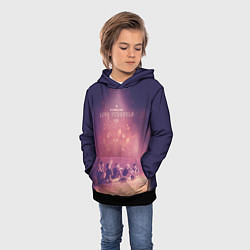 Толстовка-худи детская BTS, цвет: 3D-черный — фото 2