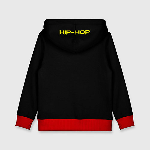 Детская толстовка Hip-Hop / 3D-Красный – фото 2