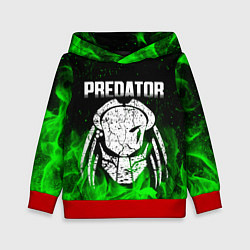 Толстовка-худи детская PREDATOR, цвет: 3D-красный