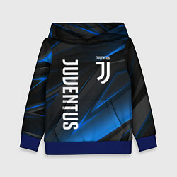 Толстовка-худи детская JUVENTUS, цвет: 3D-синий