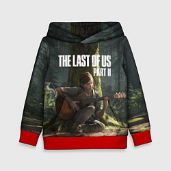 Толстовка-худи детская The Last of Us part 2, цвет: 3D-красный