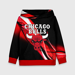 Толстовка-худи детская CHICAGO BULLS, цвет: 3D-красный