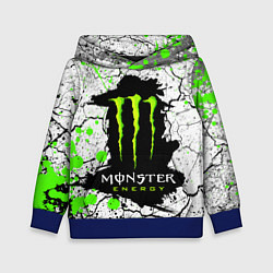 Толстовка-худи детская MONSTER ENERGY Z, цвет: 3D-синий
