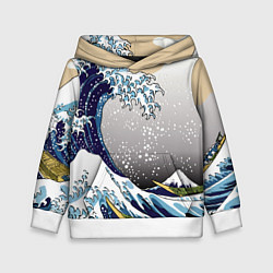 Детская толстовка The great wave off kanagawa