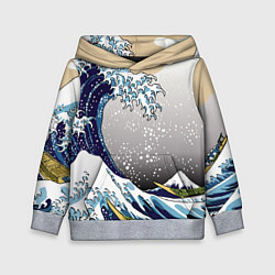 Детская толстовка The great wave off kanagawa