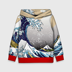 Детская толстовка The great wave off kanagawa