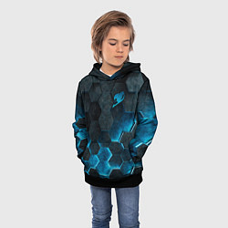 Толстовка-худи детская Fairy Tail, цвет: 3D-черный — фото 2