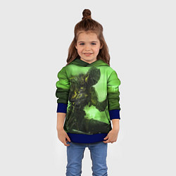 Толстовка-худи детская DARK SOULS, цвет: 3D-синий — фото 2