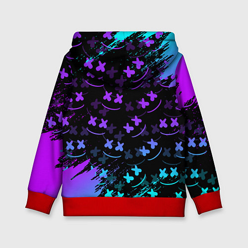 Детская толстовка FORTNITE x MARSHMELLO / 3D-Красный – фото 2