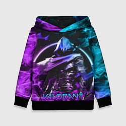 Толстовка-худи детская VALORANT OMEN, цвет: 3D-черный
