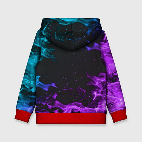 Детская толстовка VALORANT OMEN / 3D-Красный – фото 2