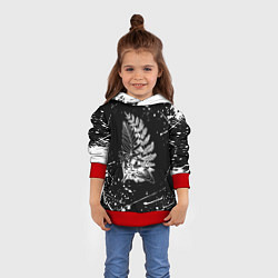 Толстовка-худи детская THE LAST OF US ТАТУИРОВКА ЭЛЛИ, цвет: 3D-красный — фото 2