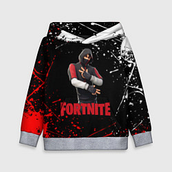 Толстовка-худи детская FORTNITE x IKONIK, цвет: 3D-меланж