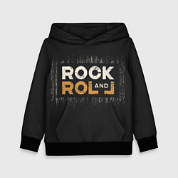 Толстовка-худи детская Rock and Roll Z, цвет: 3D-черный