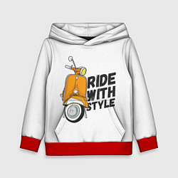 Детская толстовка RIDE WITH STYLE Z