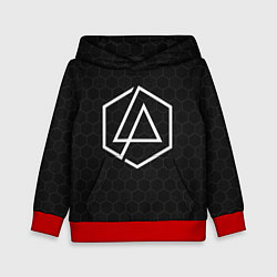 Толстовка-худи детская LINKIN PARK, цвет: 3D-красный