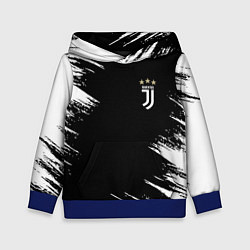 Толстовка-худи детская JUVENTUS, цвет: 3D-синий