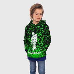 Толстовка-худи детская Billie Eilish, цвет: 3D-синий — фото 2