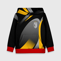 Толстовка-худи детская Juventus Uniform, цвет: 3D-красный