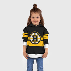 Толстовка-худи детская BOSTON BRUINS NHL, цвет: 3D-белый — фото 2