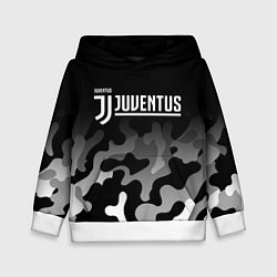 Толстовка-худи детская JUVENTUS ЮВЕНТУС, цвет: 3D-белый