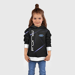 Толстовка-худи детская FORD, цвет: 3D-белый — фото 2