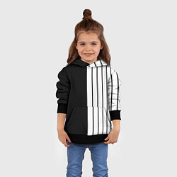 Толстовка-худи детская Dark knite, цвет: 3D-черный — фото 2