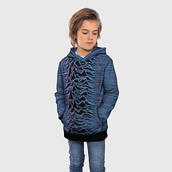Толстовка-худи детская JOY DIVISION, цвет: 3D-черный — фото 2