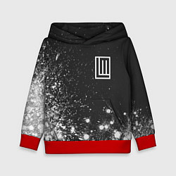 Толстовка-худи детская LINDEMANN ЛИНДЕМАНН, цвет: 3D-красный