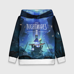 Толстовка-худи детская Little Nightmares 2, цвет: 3D-белый