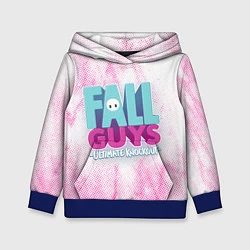 Толстовка-худи детская Fall Guys, цвет: 3D-синий