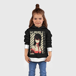 Толстовка-худи детская Врата Штейна, цвет: 3D-белый — фото 2