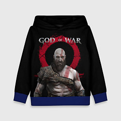 Толстовка-худи детская God of War, цвет: 3D-синий