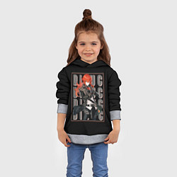 Толстовка-худи детская Genshin Impact, цвет: 3D-меланж — фото 2