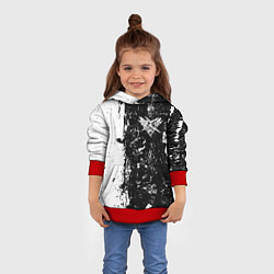 Толстовка-худи детская Velial Squad, цвет: 3D-красный — фото 2