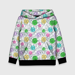 Детская толстовка Пасхальные яйца