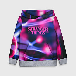 Толстовка-худи детская STRANGER THINGS S, цвет: 3D-меланж