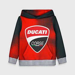 Детская толстовка Ducati Corse logo