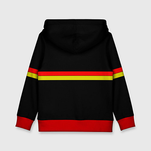 Детская толстовка Бавария / 3D-Красный – фото 2