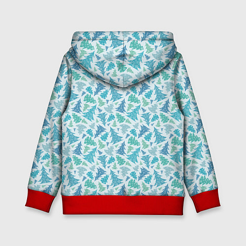 Детская толстовка СтЁкЛ кАк ТрЕзВыШкО / 3D-Красный – фото 2