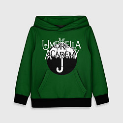 Толстовка-худи детская Umbrella academy, цвет: 3D-черный