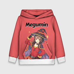 Толстовка-худи детская Megumin, цвет: 3D-белый