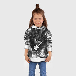Толстовка-худи детская The Beatles, цвет: 3D-белый — фото 2
