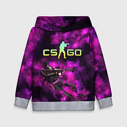 Детская толстовка CS GO Purple madness